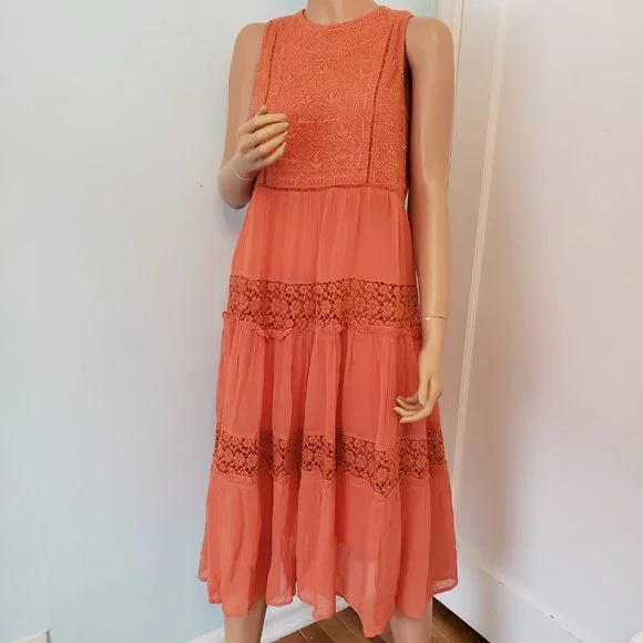 NWT Sundance YASMINE Dress. Beautiful and Amazing color - Picture 15 of 17